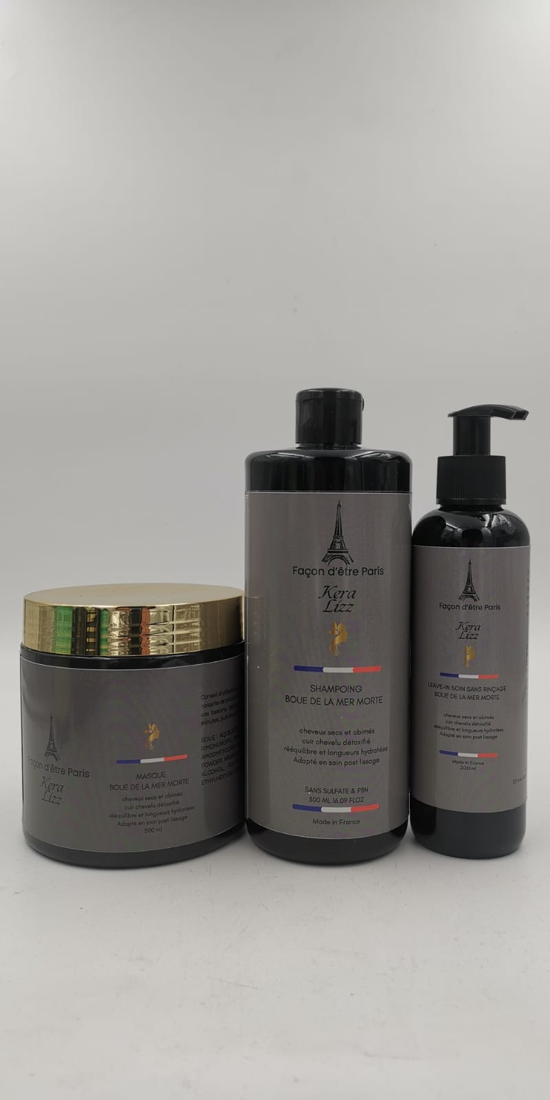 Trio Boule de la mer morte SoLysHair