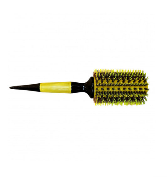 Brosse ronde céramique jaune 26 x 7,5 cm CMS-3006