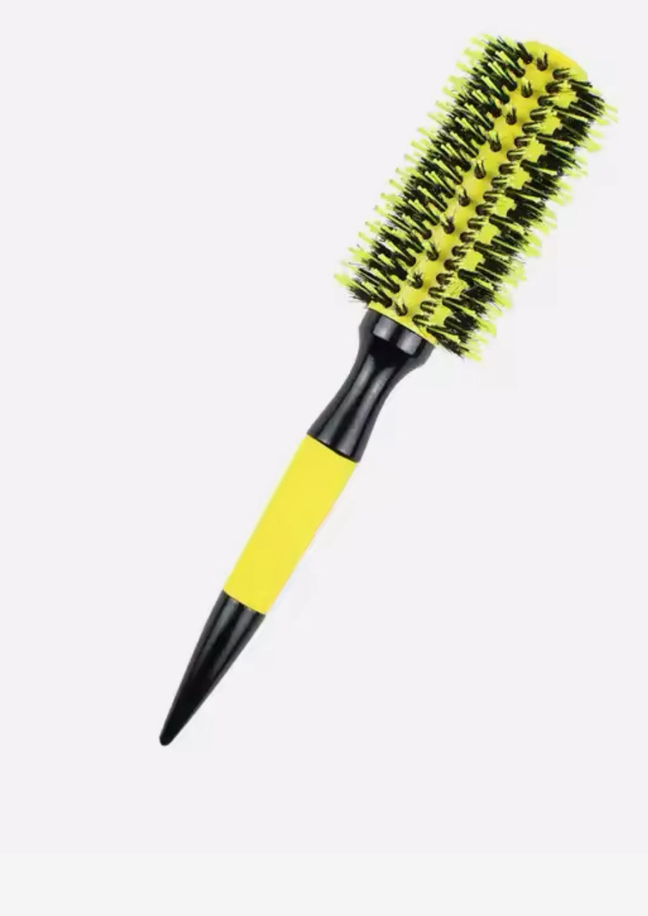 Brosse ronde céramique jaune 24,5 x 4,2 cm CMS-3002