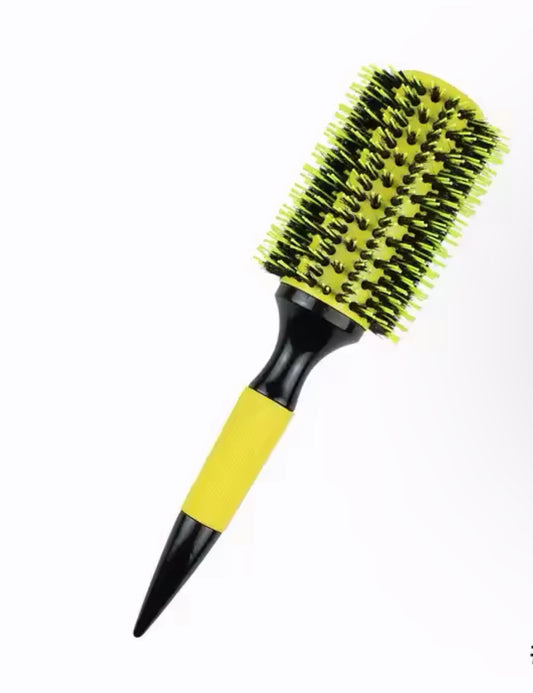 Brosse ronde céramique jaune 25,5 x 6,5 cm CMS-3005